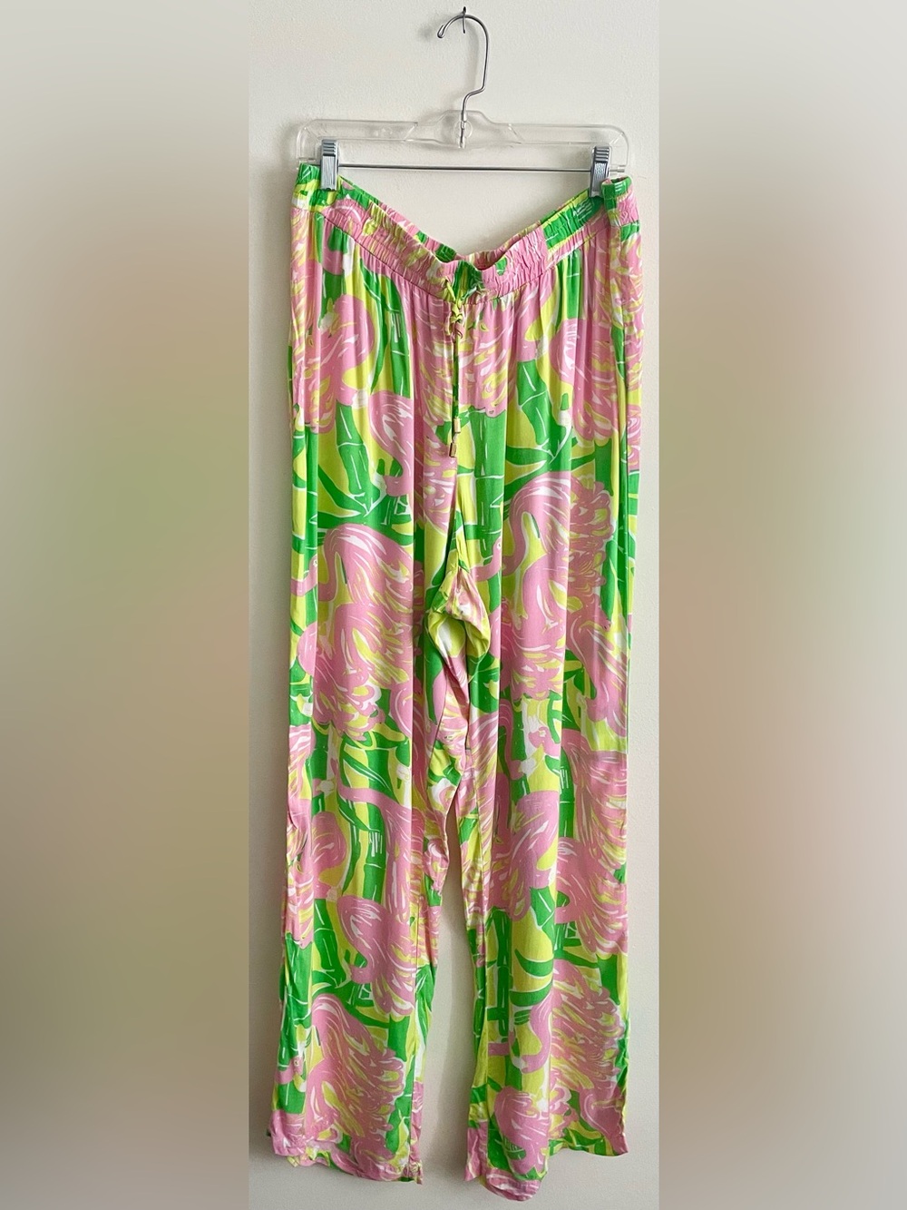 🌴 NWOT Lilly Pulitzer for Target Plus Size Tropical Print Wide-Leg Pants 🌴 - Picture 2 of 7